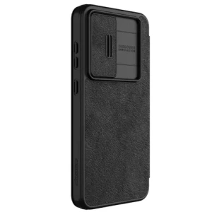 Hurtownia GSM - Nillkin Qin Pro bőrtok Samsung Galaxy S24 FE fekete - NLK1695 - {ean13} - Hurt