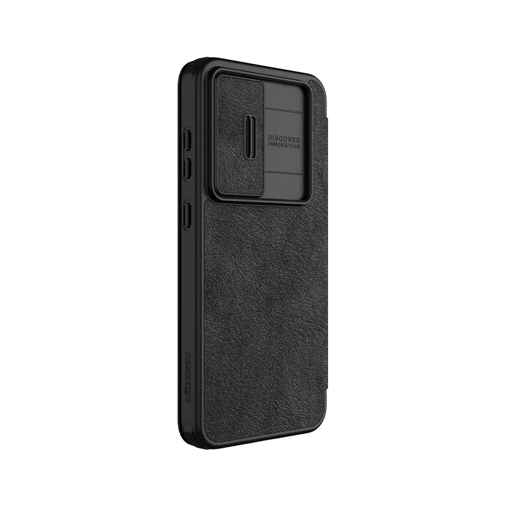 Hurtownia GSM - Nillkin Qin Pro kožené pouzdro Samsung Galaxy S24 FE černé - NLK1695 - {ean13} - Hurt