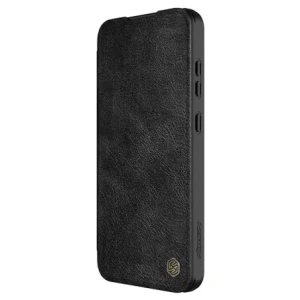 Hurtownia GSM - Nillkin Qin Pro bőrtok Samsung Galaxy S24 FE fekete - NLK1695 - {ean13} - Hurt