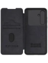 Hurtownia GSM - Nillkin Qin Pro kožené pouzdro Samsung Galaxy S24 FE černé - NLK1695 - {ean13} - Hurt