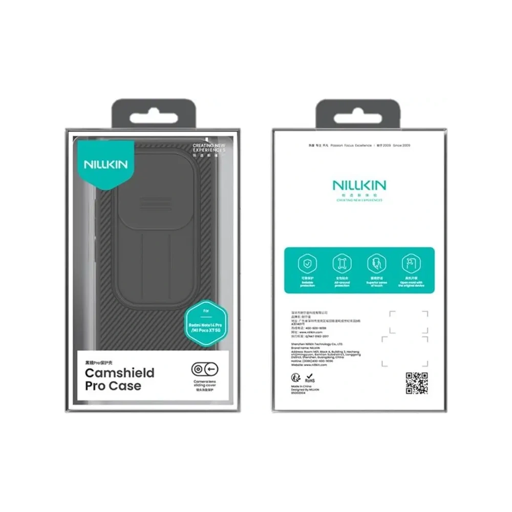 Hurtownia GSM - Etui Nillkin Camshield Pro Xiaomi Redmi Note 14 Pro zielony - NLK1703 - {ean13} - Hurt