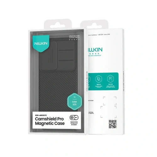 Etui Nillkin Camshield Pro Magnetic Samsung Galaxy S25 czarny