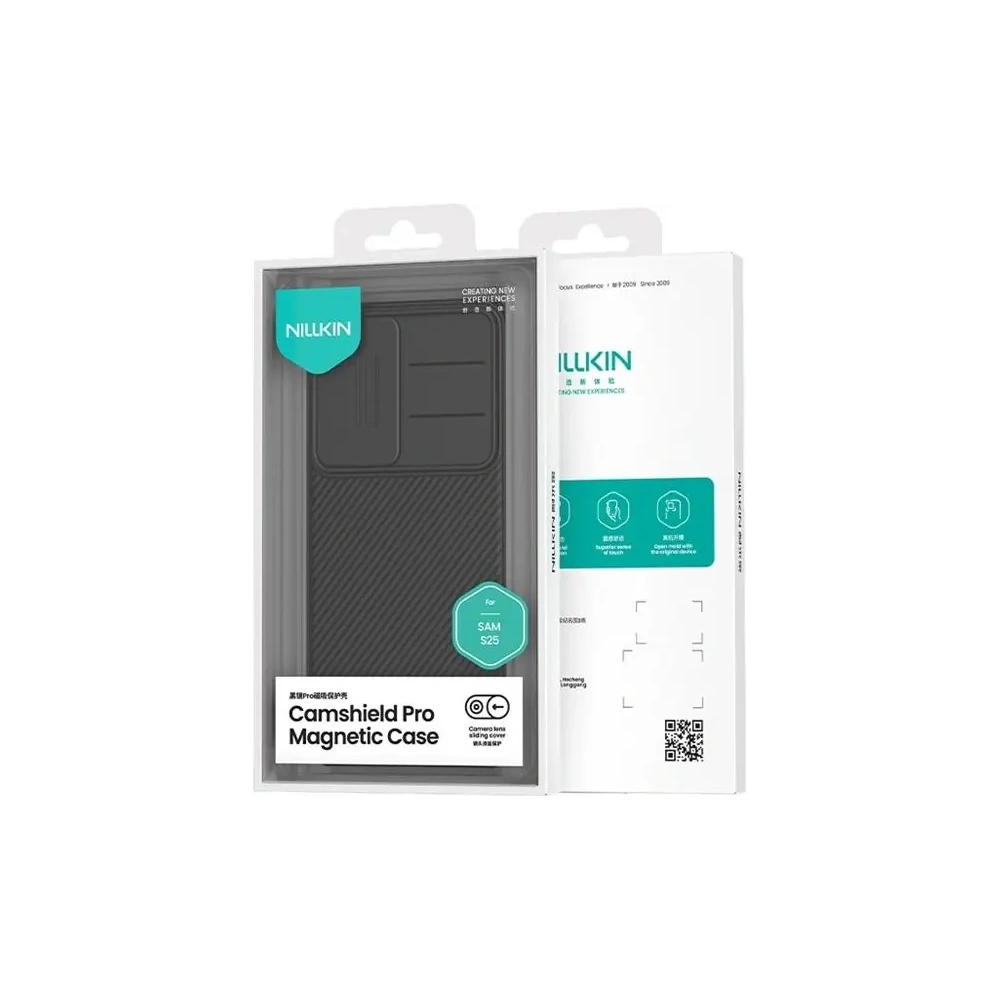 Hurtownia GSM - Nillkin Camshield Pro mágneses Samsung Galaxy S25 fekete - NLK1707 - {ean13} - Hurt