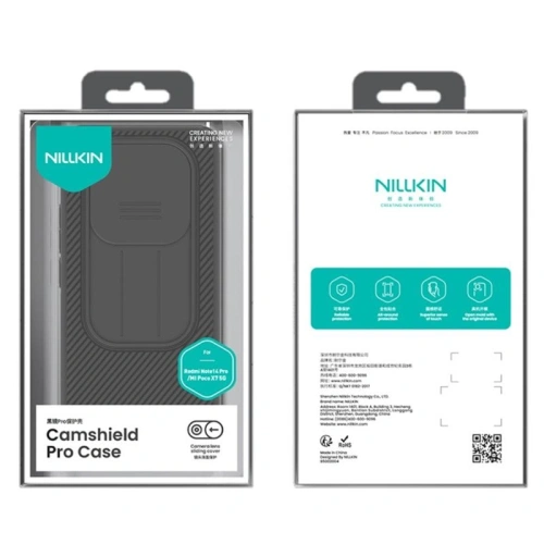 Etui Nillkin Camshield Pro Xiaomi Redmi Note 14 Pro niebieski