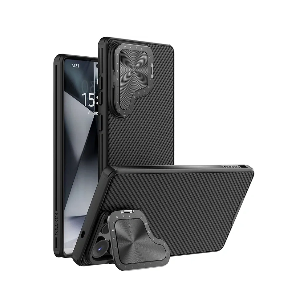Hurtownia GSM - Nillkin Camshield Prop Magnetický kryt Samsung Galaxy S25 Ultra černý - NLK1710 - {ean13} - Hurt