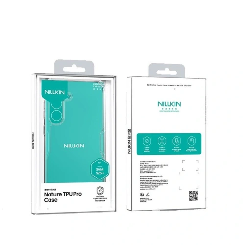 Etui Nillkin Nature Pro Samsung Galaxy S25+ Plus przezroczysty