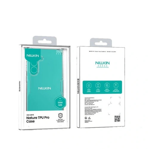 Etui Nillkin Nature Pro Samsung Galaxy S25 przezroczysty