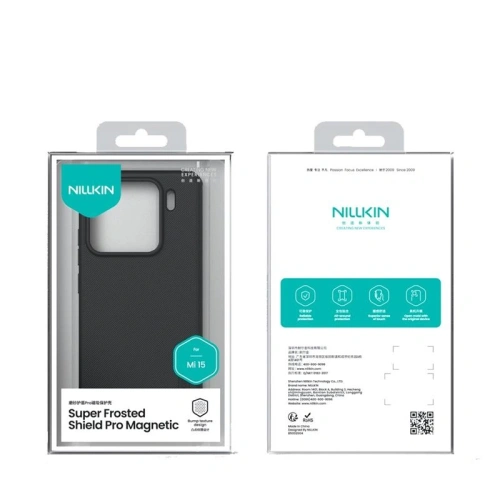 Etui Nillkin Super Frosted Shield Pro Magnetic Xiaomi 15 czarny