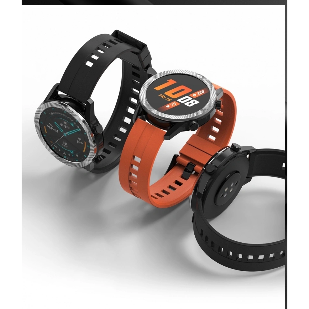 Hurtownia GSM - Nakładka na tachymetr Ringke Bezel Styling Huawei Watch GT 2 46mm stal nierdzewna srebrna HW-GT2-46-01 - RGK1195SLV - {ean13} - Hurt
