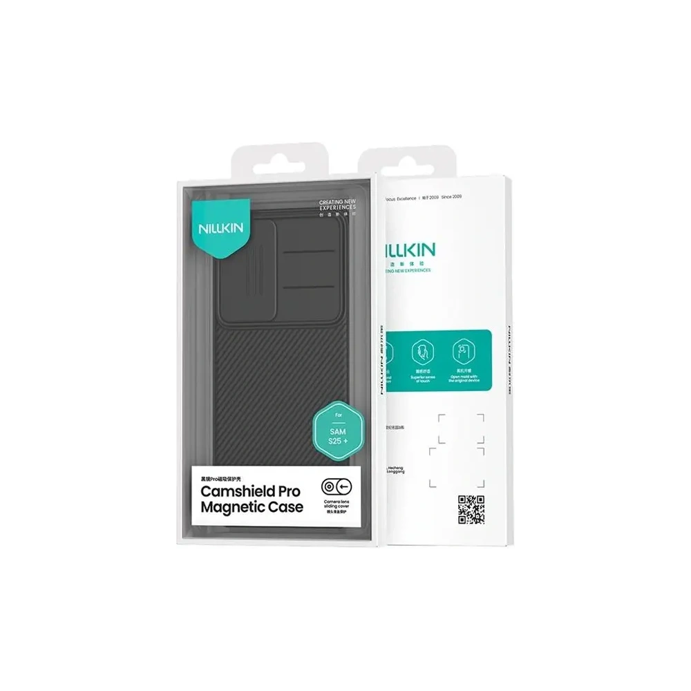 Hurtownia GSM - Etui Nillkin Camshield Pro Magnetic Samsung Galaxy S25+ Plus czarny - NLK1720 - {ean13} - Hurt