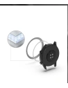 Hurtownia GSM - Nakládka na tachometr Ringke Bezel Styling Huawei Watch GT 2 46mm nerezová ocel stříbrná HW-GT2-46-01 - RGK1195SLV - {ean13} - Hurt