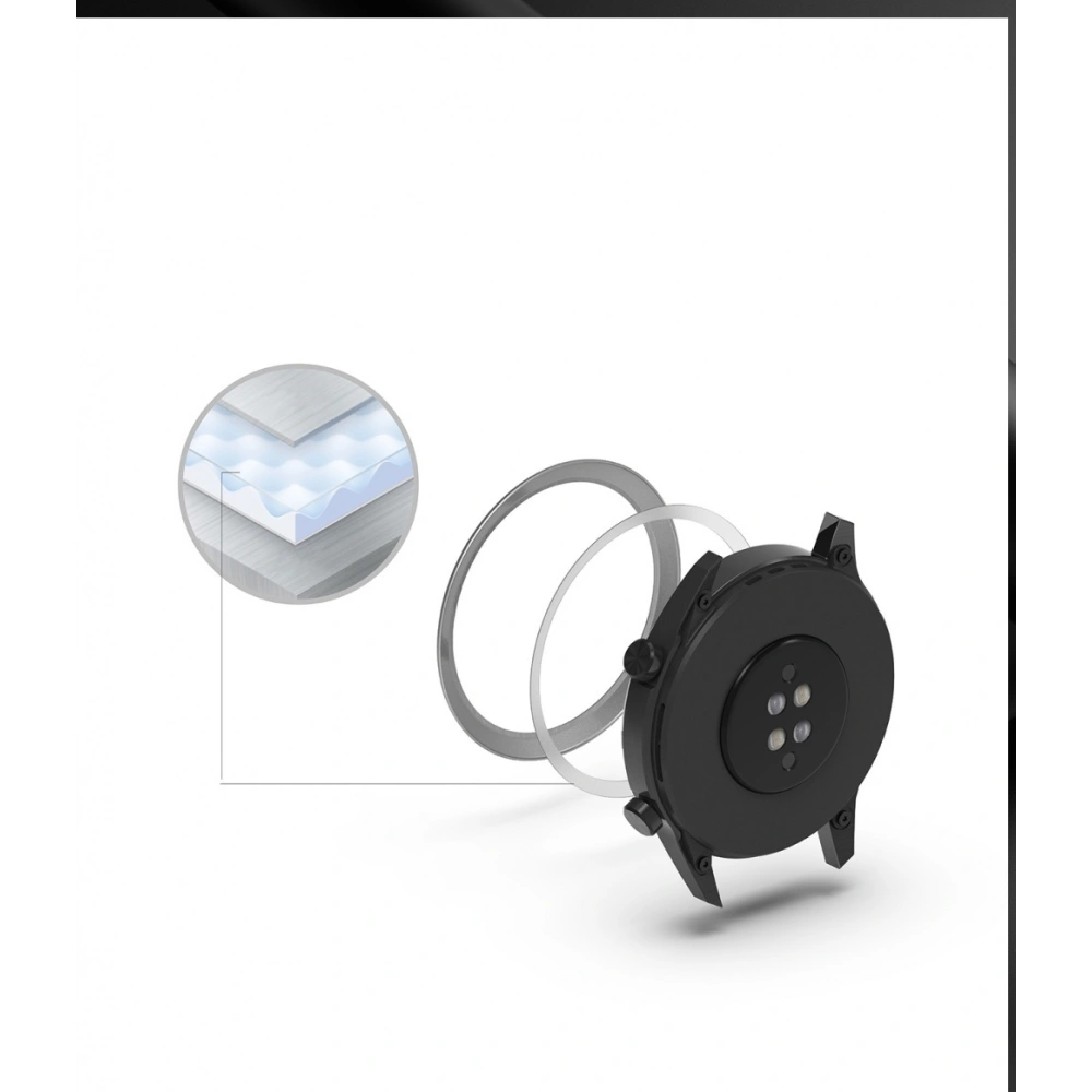 Hurtownia GSM - Nakładka na tachymetr Ringke Bezel Styling Huawei Watch GT 2 46mm stal nierdzewna srebrna HW-GT2-46-01 - RGK1195SLV - {ean13} - Hurt