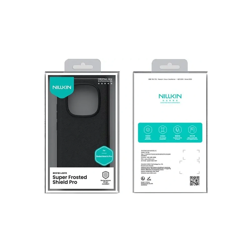 Wholesale Nillkin Super Frosted Shield Pro Xiaomi Redmi Note 14 Pro blue - NLK1735 - {ean13} - Hurt