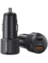 Hurtownia GSM - Ładowarka samochodowa USAMS YT Series CC283 60W 1xUSB-A 1xUSB-C czarny - USA1254 - {ean13} - Hurt