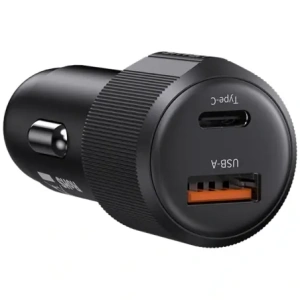 Hurtownia GSM - USAMS YT Series CC283 60W auto nabíječka 1xUSB-A 1xUSB-C černá - USA1254 - {ean13} - Hurt