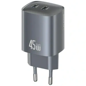 Hurtownia GSM - USAMS CC305 T66 45W GaN 2xUSB-C Nástěnná nabíječka ztráta lesku - USA1255 - {ean13} - Hurt