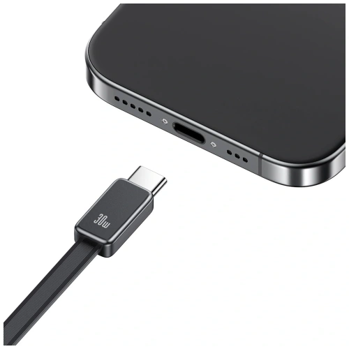 Ładowarka sieciowa USAMS Xiang Series CC296 30W USB-A, USB-C + kabel USB-C biały