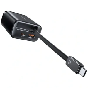 Hurtownia GSM - USAMS Xiang Series CC299 65W USB-A, USB-C Nástěnná nabíječka + USB-C kabel bílý - USA1258 - {ean13} - Hurt