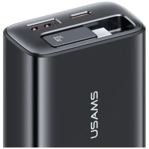 Hurtownia GSM - USAMS Xiang Series CC299 65W USB-A, USB-C Nástěnná nabíječka + USB-C kabel bílý - USA1258 - {ean13} - Hurt