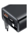 Hurtownia GSM - Ładowarka sieciowa USAMS Xiang Series CC299 65W USB-A, USB-C + kabel USB-C czarny - USA1259 - {ean13} - Hurt