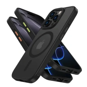Hurtownia GSM - Tech-Protect Magmat Xt 3-Set MagSafe Apple iPhone 16 Pro Max Matt Schwarz - THP4210 - {ean13} - Hurt
