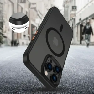 Wholesale Tech-Protect Magmat Xt 3-set MagSafe Apple iPhone 16 Pro Max Matte Black - THP4210 - {ean13} - Hurt