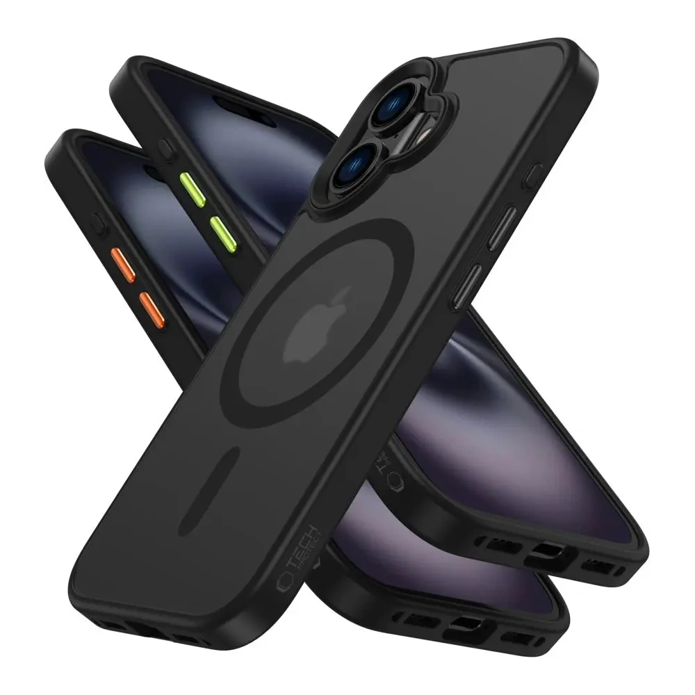 Wholesale Tech-Protect Magmat Xt 3-set MagSafe Apple iPhone 16 Matte Black - THP4211 - {ean13} - Hurt