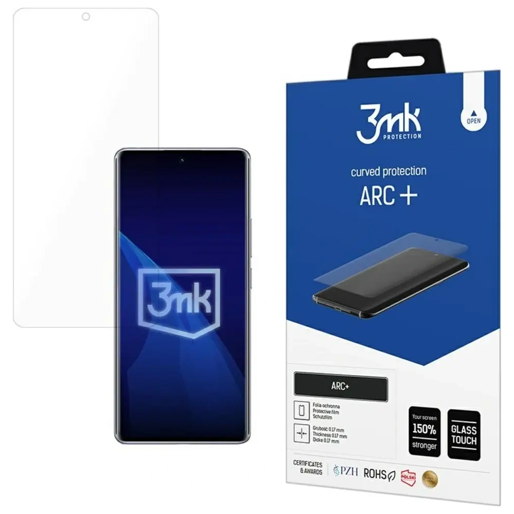 Hurtownia GSM - Folia ochronna 3MK ARC+ do Redmi Note 14 Pro 4G - 3MK15979 - {ean13} - Hurt