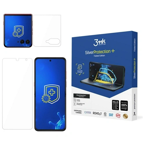 Antymikrobowa folia ochronna 3MK SilverProtect+ do Motorola Razr 60 Ultra Folded Edition