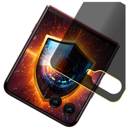 Folia prywatyzująca 3MK Silky Matt Privacy do Motorola Razr 60 Ultra