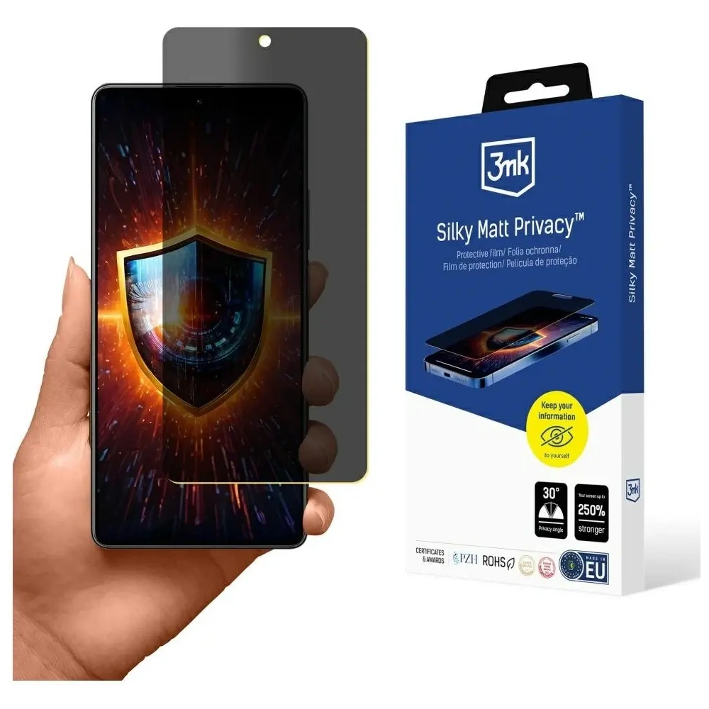 Hurtownia GSM - 3MK Silky Matt Privacy POCO M7 Pro 5G - 3MK16041 - {ean13} - Hurt