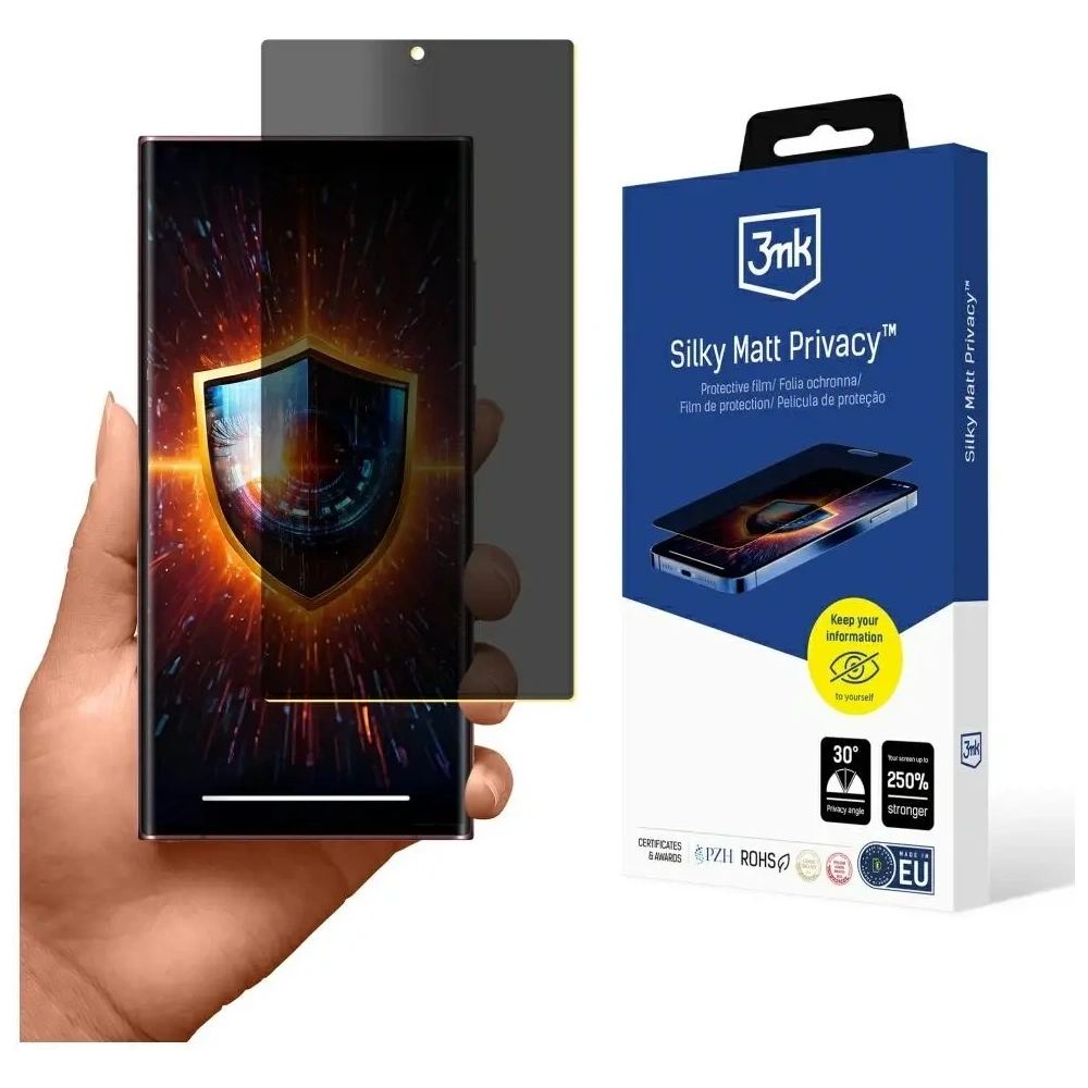 Wholesale 3MK Silky Matt Privacy Samsung Galaxy S23 Ultra - 3MK16047 - {ean13} - Hurt