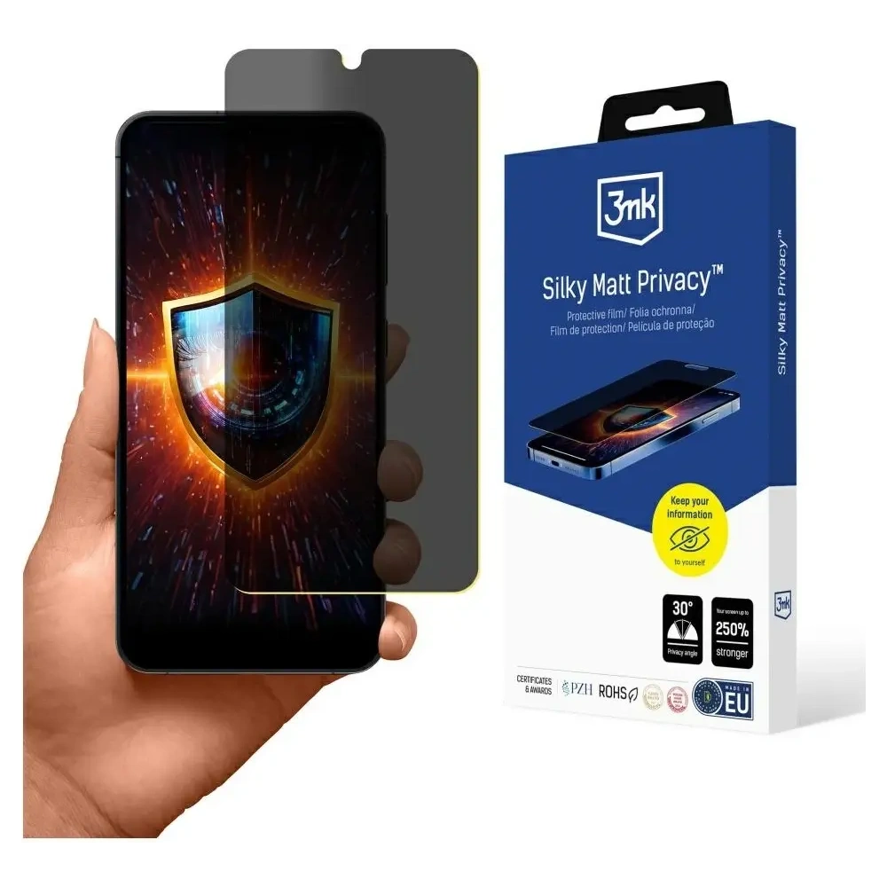 Hurtownia GSM - Folia prywatyzująca 3MK Silky Matt Privacy do Samsung Galaxy S25+ Plus - 3MK16060 - {ean13} - Hurt