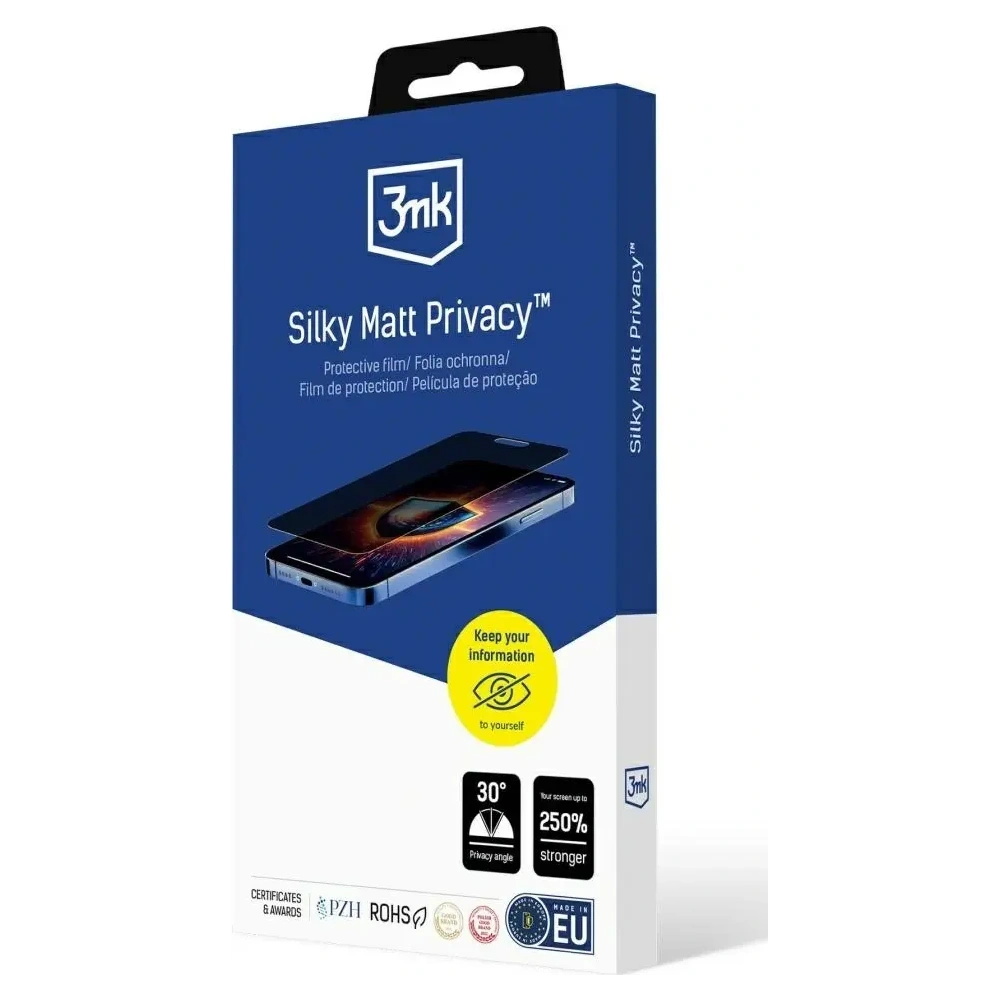 Hurtownia GSM - Folia prywatyzująca 3MK Silky Matt Privacy do Samsung Galaxy S25+ Plus - 3MK16060 - {ean13} - Hurt