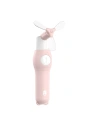 Baseus Tricolor Bear Folding Fan Pink