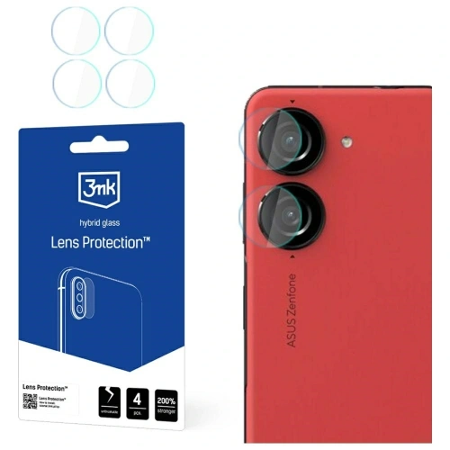 Ochrona na obiektyw aparatu 3MK Lens Protection do Asus Zenfone 10 [4 PACK]