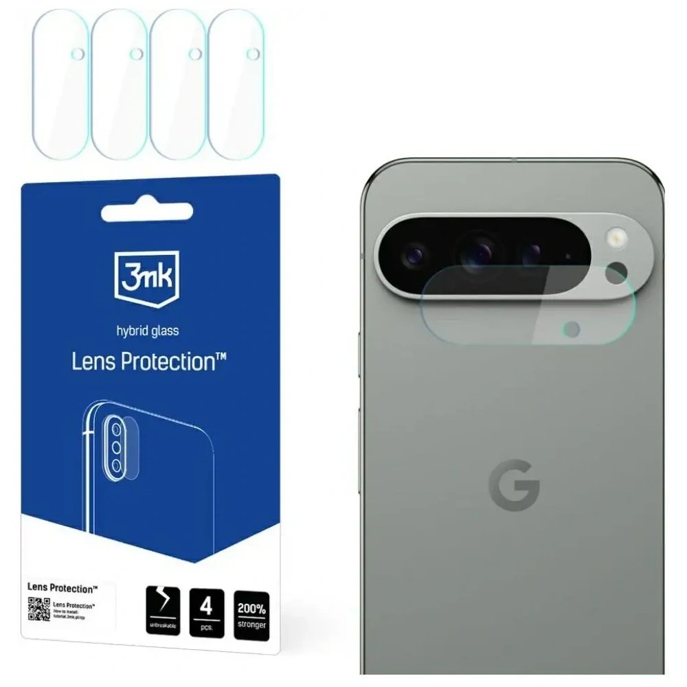 Hurtownia GSM - Protecție lentile 3MK Google Pixel 9 [PACHET DE 4] - 3MK16089 - {ean13} - Hurt