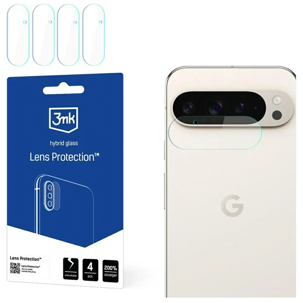 Hurtownia GSM - Protecție lentile 3MK Google Pixel 9 Pro XL [4 PACHET] - 3MK16090 - {ean13} - Hurt