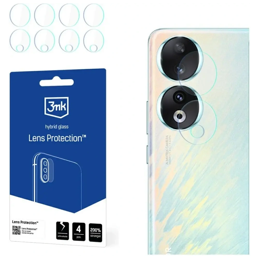 Hurtownia GSM - Protecție lentile 3MK Honor 90 [PACHET DE 4] - 3MK16092 - {ean13} - Hurt