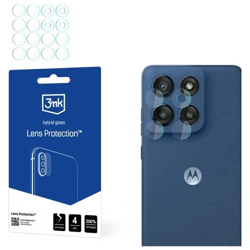 Ochrona na obiektyw aparatu 3MK Lens Protection do Motorola Edge 60 Stylus [4 PACK]