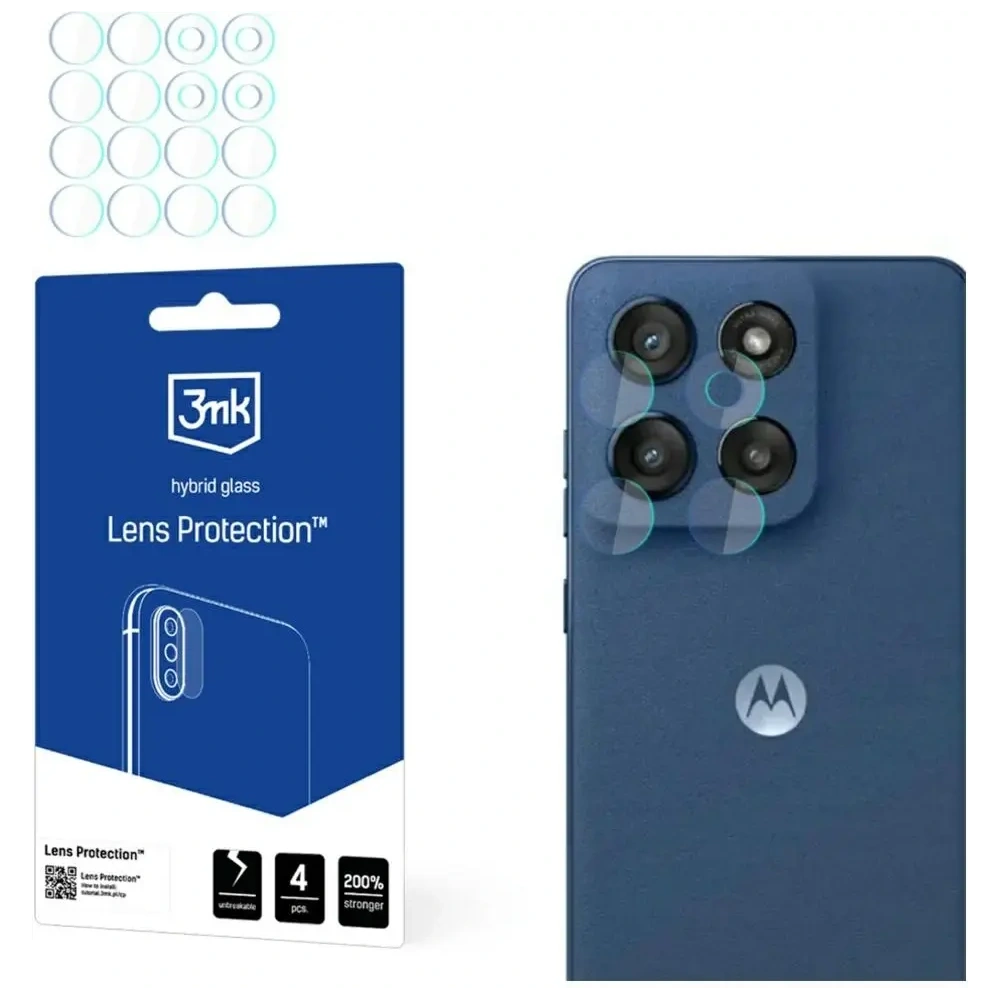 Wholesale 3MK Lens Protection Motorola Edge 60 Stylus [4 PACK] - 3MK16098 - {ean13} - Hurt