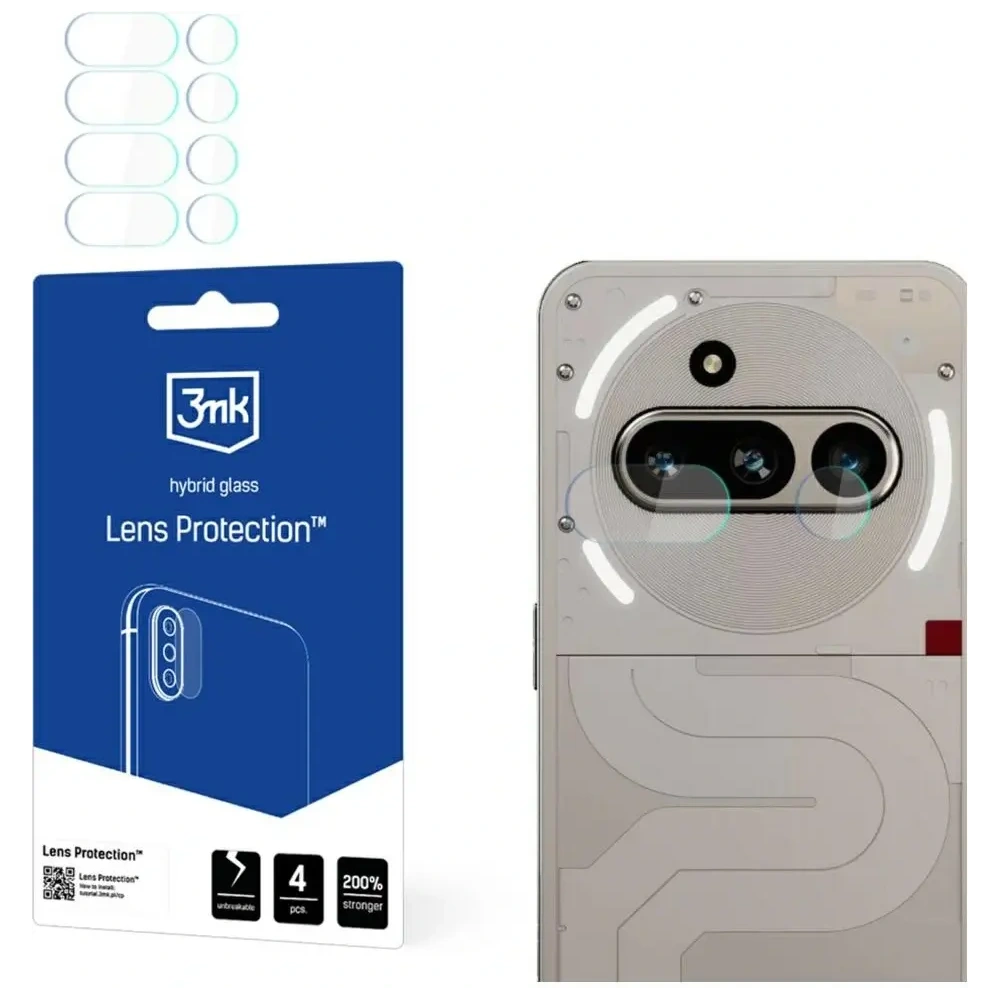 Wholesale 3MK Lens Protection Nothing Phone (3a) [4 PACK] - 3MK16101 - {ean13} - Hurt