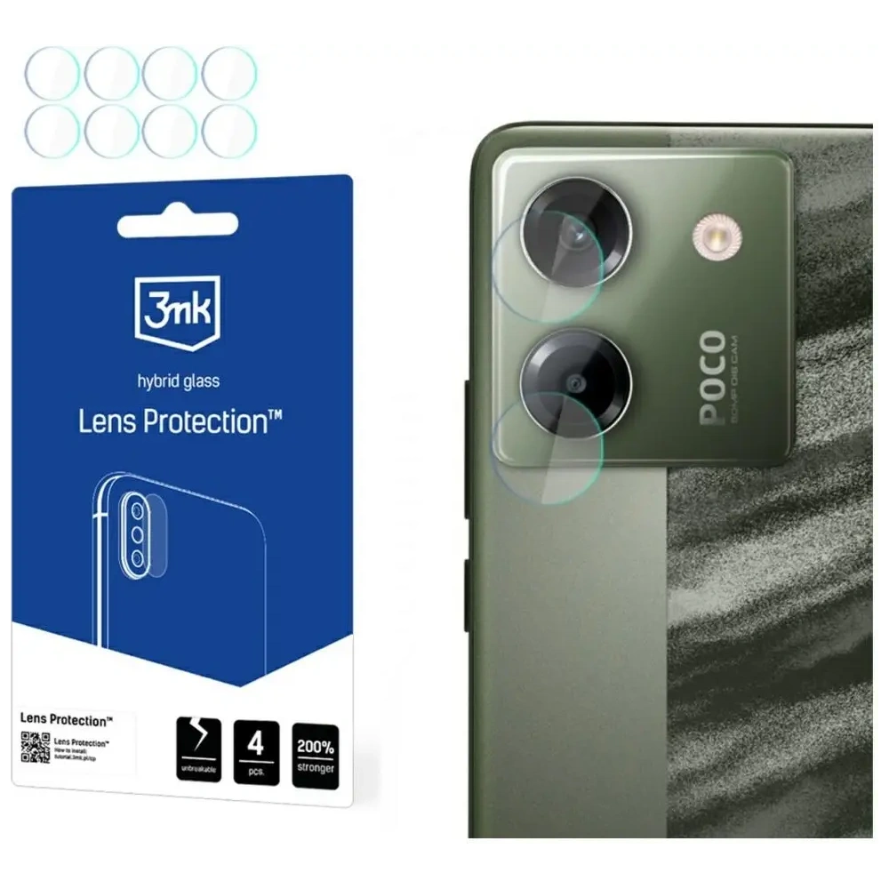 Hurtownia GSM - Protecție lentilă 3MK POCO M7 Pro 5G [4 PACHET] - 3MK16103 - {ean13} - Hurt