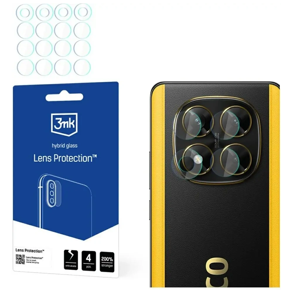 Hurtownia GSM - 3MK Lencsvédelem POCO X7 [4 CSOMAG] - 3MK16104 - {ean13} - Hurt