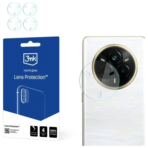 Ochrona na obiektyw aparatu 3MK Lens Protection do Realme 14 Pro+ Plus [4 PACK]