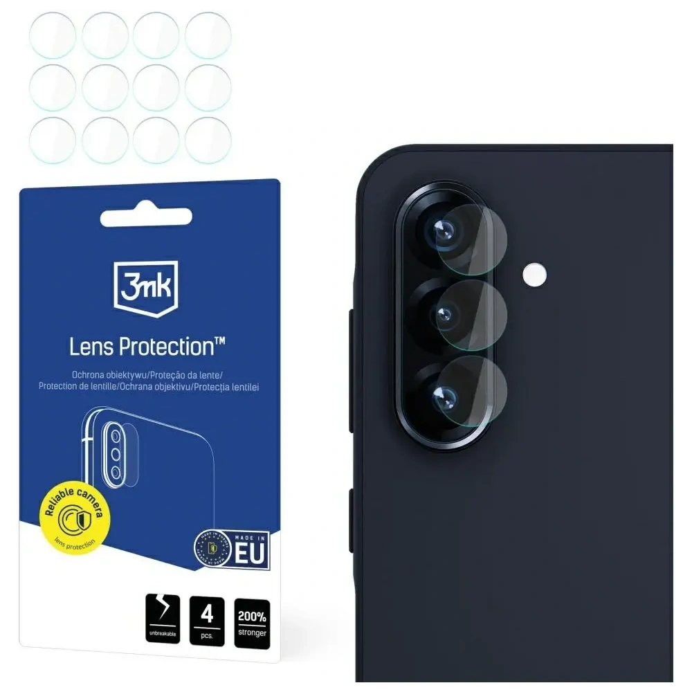 Hurtownia GSM - Protecție lentilă 3MK pentru Samsung Galaxy A56 5G [PACHET DE 4] - 3MK16108 - {ean13} - Hurt