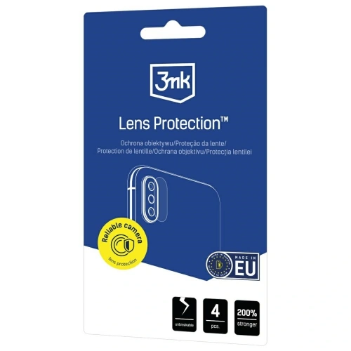Ochrona na obiektyw aparatu 3MK Lens Protection do Samsung Galaxy A56 5G [4 PACK]