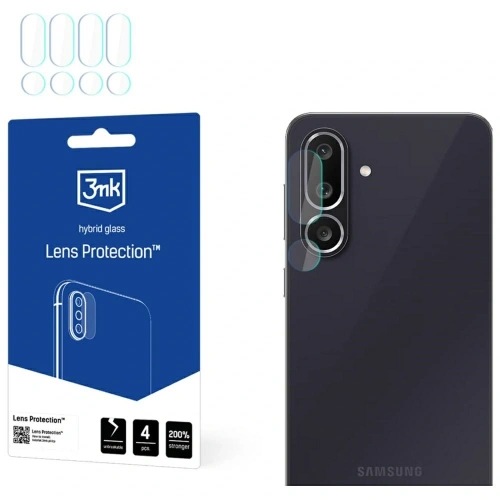Ochrona na obiektyw aparatu 3MK Lens Protection do Samsung Galaxy M56 [4 PACK]