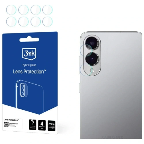 Ochrona na obiektyw aparatu 3MK Lens Protection do Samsung Galaxy S25 Edge [4 PACK]