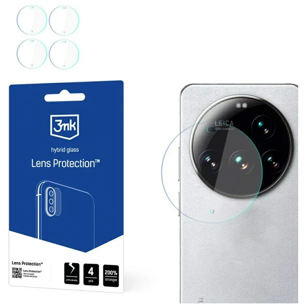 Hurtownia GSM - Protecție lentilă 3MK Xiaomi 15 Ultra [4 PACHET] - 3MK16113 - {ean13} - Hurt